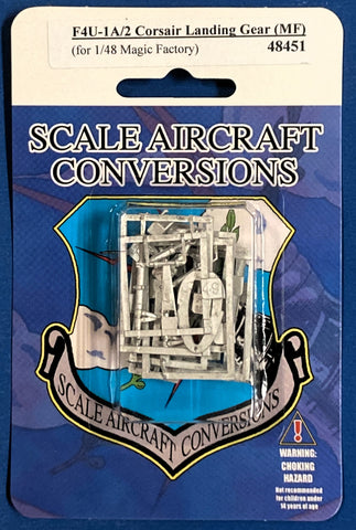 SAC-48451 F4U-1A/2 Landing Gear for Magic Factory 1:48th Scale