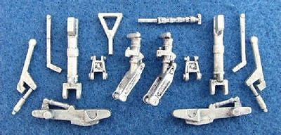 SAC 48101 Su-7, Su22 Fitter Landing Gear For 1/48th Scale Kopro, Eduard Model