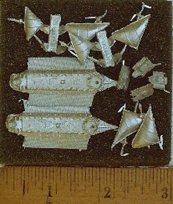 Valiant Miniatures Spanish Main Kit# 9110 - Mediterranean Galleass