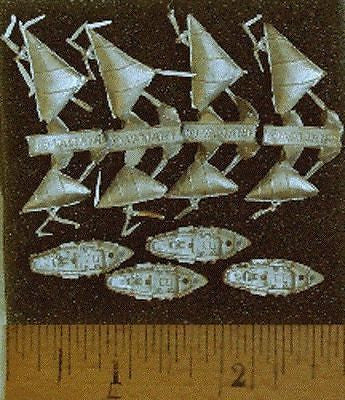 Valiant Miniatures Spanish Main Kit# 9108 - Caravels