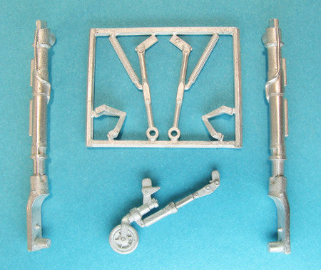 SAC 32081 Kawanishi N1K2-J George Landing Gear For 1/32nd Hasegawa Model