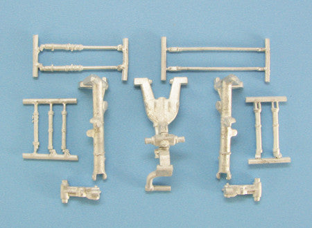 SAC 48210 Sepecat Jaguar Landing Gear For 1/48th Kitty Hawk Model