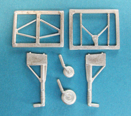 SAC 72058 Bf 110 Landing Gear For 1/72nd Eduard Model
