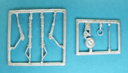 SAC 72079 Fw 190 Focke Wulf Landing Gear For 1/72nd Scale Airfix Model