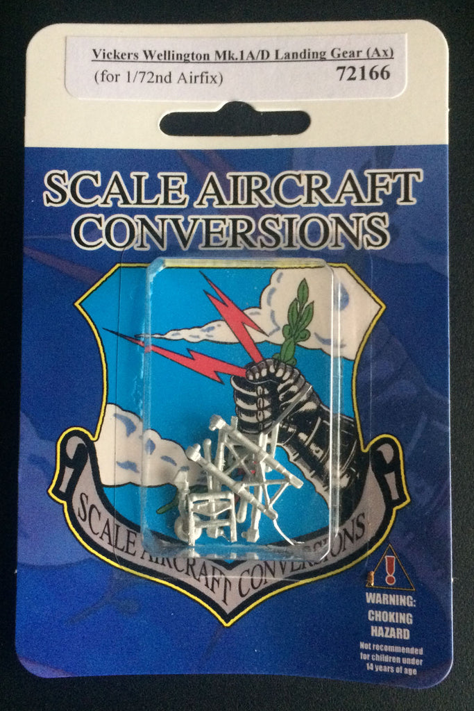 SAC 72166 Vickers Wellington Mk.1 A/D Landing Gear for 1/72nd Airfix Models