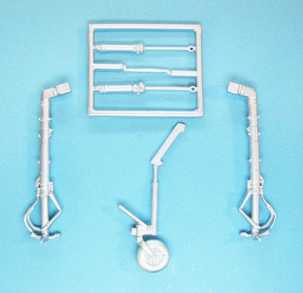 SAC 48284 Folke Wulf Ta 152 Landing Gear for 1/48th Scale Zoukei-Mura Model