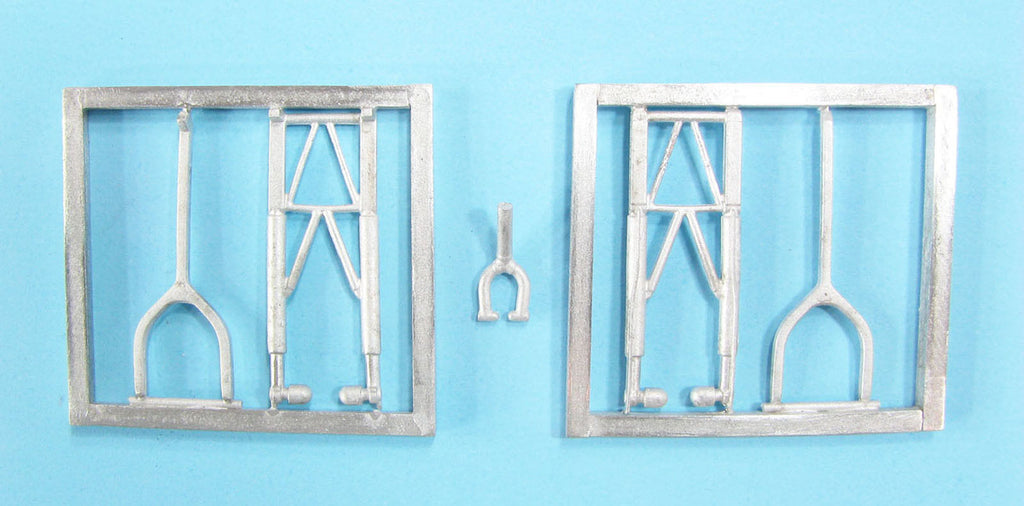 SAC 72115 Armstrong Whitley Landing Gear for 1/72nd Scale Airfix Model