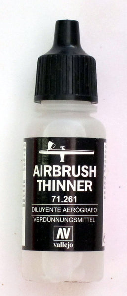 71261 Vallejo Model Airbrush Thinner 17 ml , Vallejo Paints , Vallejo –  Valiant Enterprises Ltd