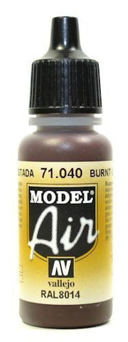 71040 Vallejo Model Airbrush Paint 17 ml Burnt Umber