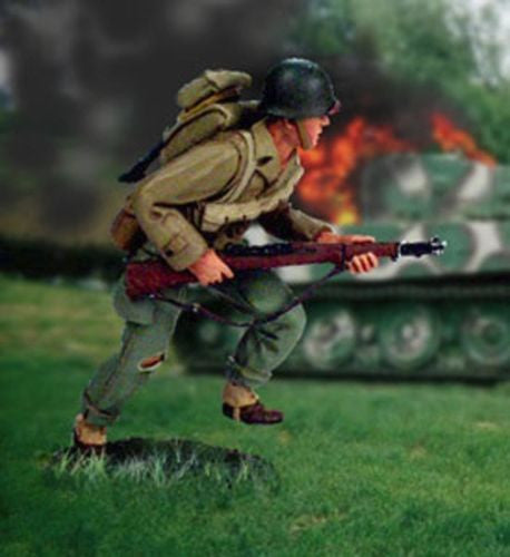 Kit# 9651 - US GI Advancing WWII