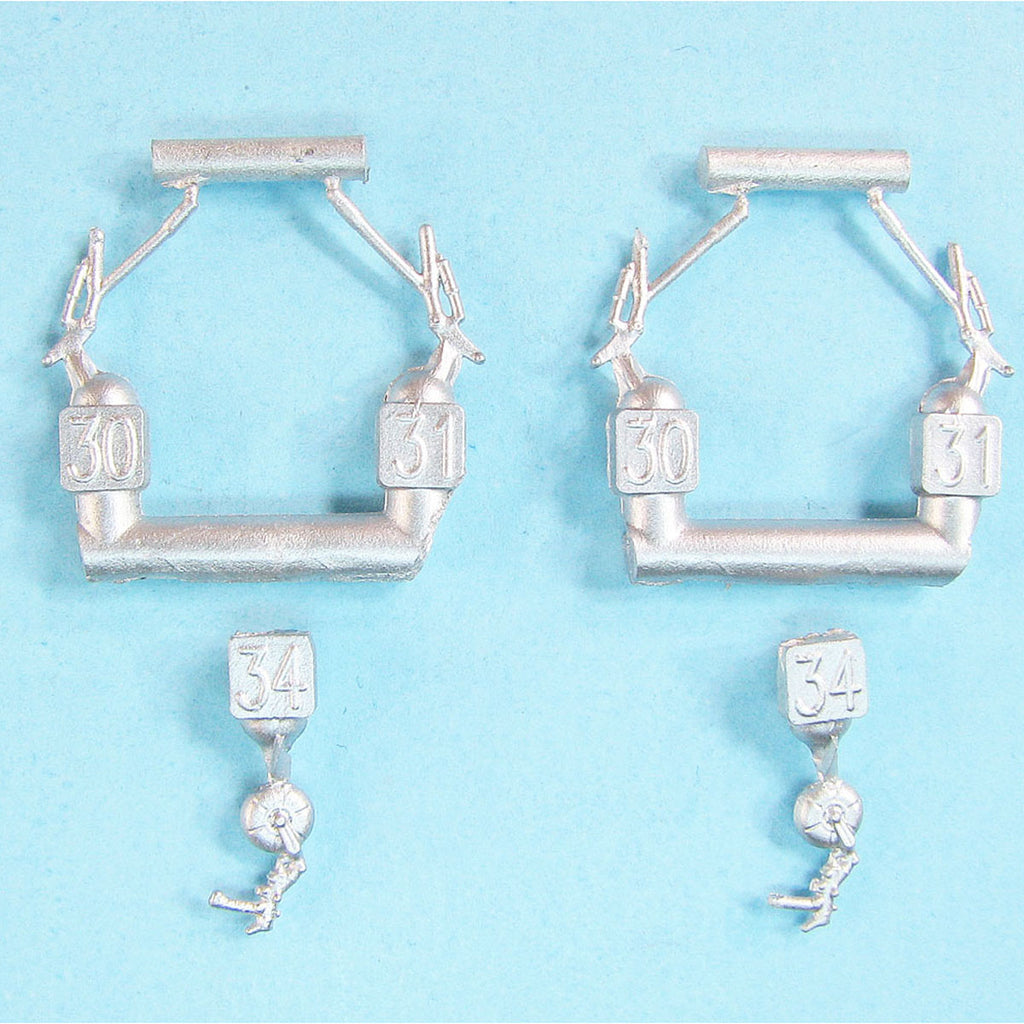 SAC 14431 MiG-15BIS/UTI Landing Gear (2 sets) (Edu) 1:144 Scale