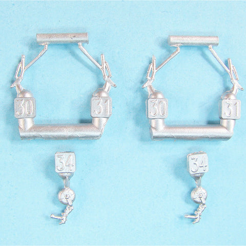 SAC 14431 MiG-15BIS/UTI Landing Gear (2 sets) (Edu) 1:144 Scale
