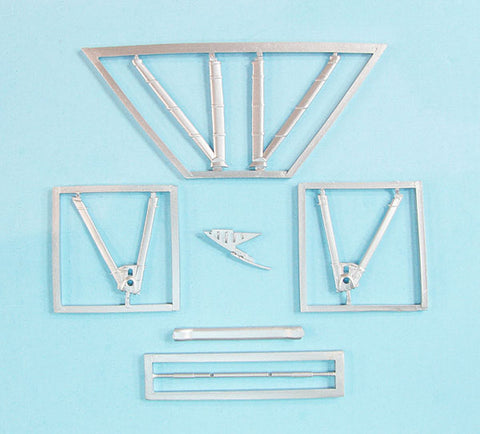 SAC 32147 Nieuport XVII Landing Gear & V-Wing Struts (CSM) 1:32 Scale