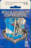 SAC-32185 Hawker Typhoon Mk.1b Landing Gear for Revell 1:32nd Scale
