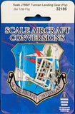 SAC-32186 Saab J79B/F Tunnan Landing Gear for Fly 1:32nd Scale