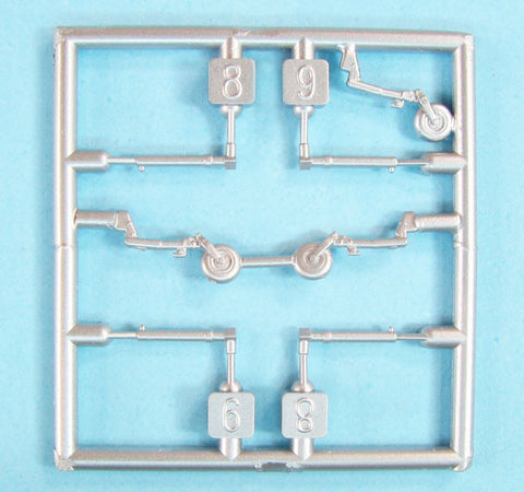 SAC 14425 MiG-21 Landing Gear (2 sets) For 1/144th Scale Eduard Model