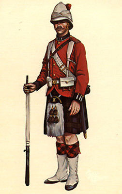 Kit# 9912 - 42nd Highlander, 1884