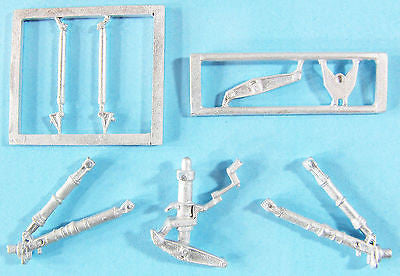SAC 72111 F-8E Crusader Landing Gear For 1/72nd Scale Academy Model