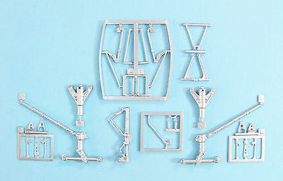 SAC 72128 Tu-22 Blinder Landing Gear 1/72nd Scale Modelsvit Model