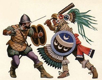 Kit# 9889 - Aztec Eagle Knight