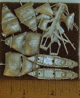 Valiant Miniatures Spanish Main Kit# 9101 - Spanish Royal Galleon Ships