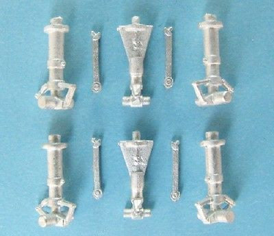 SAC 14412 MD-80 Landing Gear For 1/144th Scale Minicraft Model (2 Sets) SAC 14412