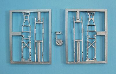 SAC 72124 Heinkle He 111 Landing Gear 1/72nd Scale Airfix (2015 Tooling) Model