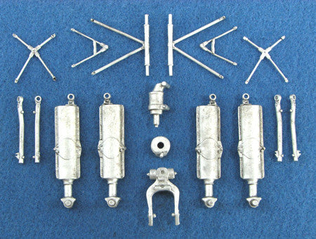 SAC 24002 Mosquito Landing Gear For 1/24th Scale Airfix Model