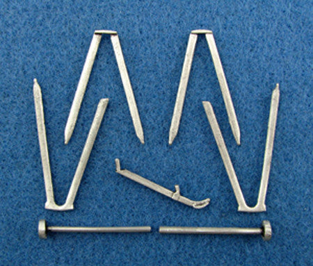 SAC 32036 Fokker Dr.1/F.1 Landing Gear & Struts For 1/32nd Scale Roden/Encore