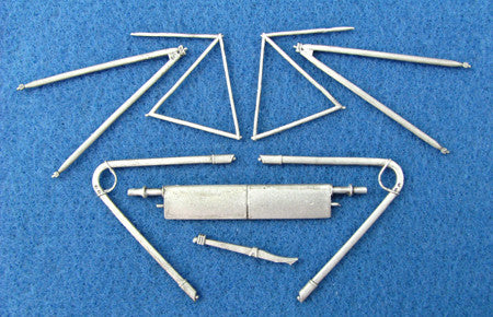 SAC 32037 Albatros D.lll Landing Gear & Struts For 1/32nd Scale Roden Model