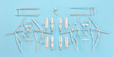 SAC 32099 De Havilland Mosquito Landing Gear For 1/32nd Scale Tamiya Model