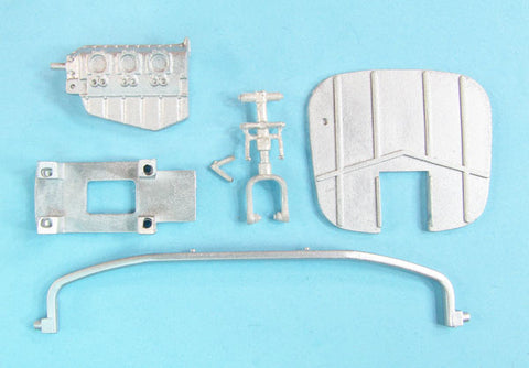 SAC 32128 O-2A Skymaster Landing Gear & Nose Ballast replacement for 1/32nd Roden