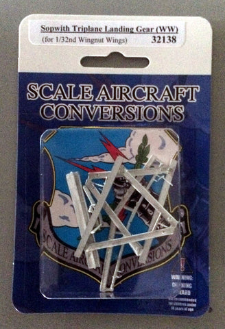 SAC 32138 Sopwith Triplane Landing Gear For 1/32nd Scale Wingnut Wings