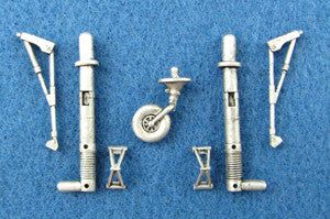 SAC 48076 He 129 Landing Gear For 1/48th Scale Hasegawa or Revell Model