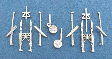 SAC 48107 Beaufighter Landing Gear For 1/48th Scale Tamiya Model