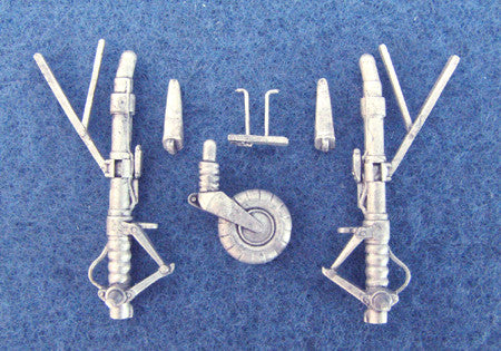 SAC 48117 Me 410 Landing Gear For 1/48th Scale Revell, Promodeler, Hasegawa