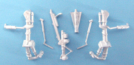 SAC 48138 Mirage F1 Landing Gear For 1/48th Scale Italeri, ESCI Model