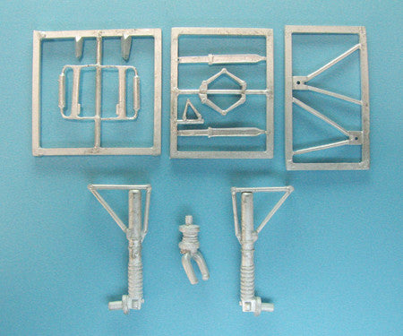 SAC 48229 Bf 110 Landing Gear For 1/48th Revell / Pro Modeler Model