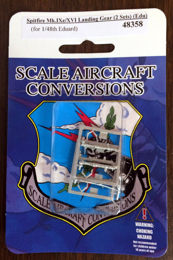 SAC 48358 Spitfire Mk.IXe Landing Gear replacement for 1/48th Eduard (2 Sets)