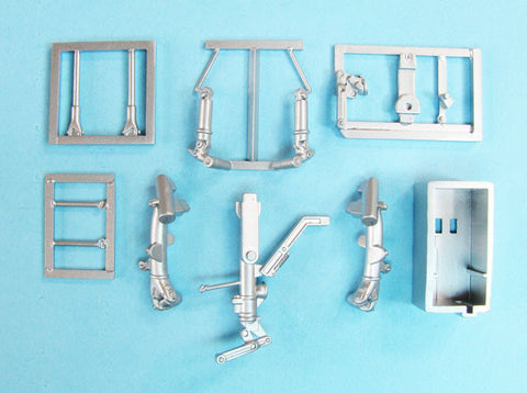 SAC 48334 AMX A-1A/B, A-11A/B Landing Gear replacement For 1/48th Scale Hobby Boss Model