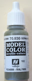 70830 Vallejo Model Color Paint: 17ml  German Field Grey  (M102)