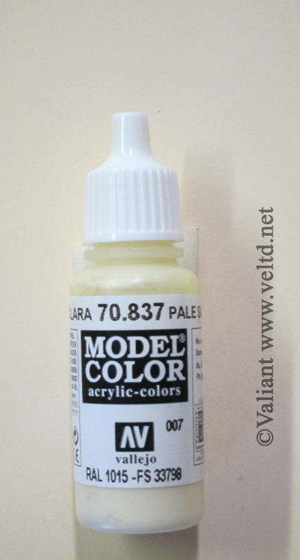 70837 Vallejo Model Color Paint: 17ml  Pale Sand  (M007)