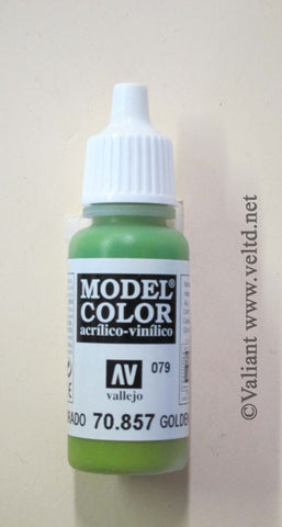 70857 Vallejo Model Color Paint: 17ml  Golden Olive  (M079)