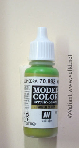 70882 Vallejo Model Color Paint: 17ml  Middlestone  (M118)