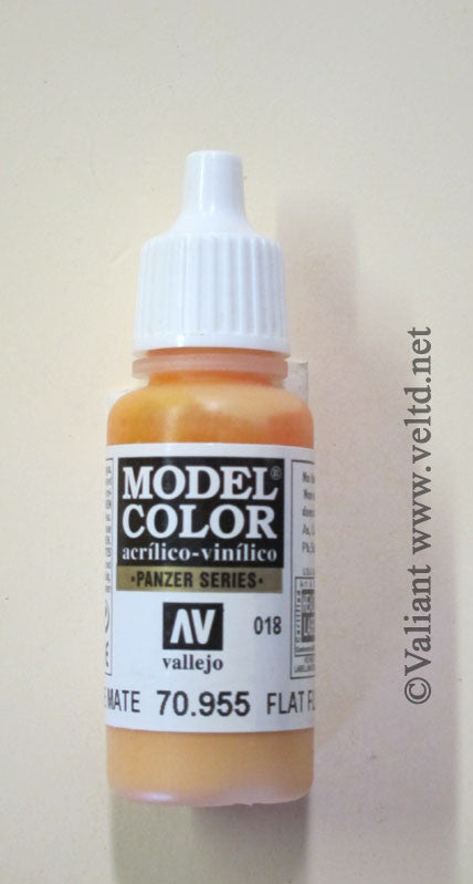 70955 Vallejo Model Color Paint: 17ml Flat Flesh (M018) , Vallejo Paints ,  Vallejo – Valiant Enterprises Ltd