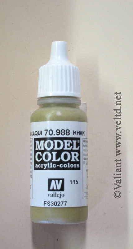70988 Vallejo Model Color Paint: 17ml  Khaki  (M115)