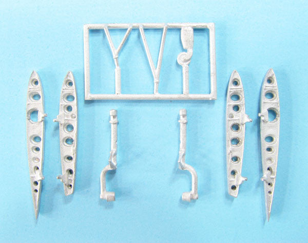 SAC 72117 B5N2 Kate Landing Gear & Wing Folds for 1/72nd Scale Airfix Model