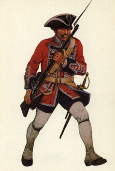Kit# 9887 - Barrell's Regiment 1746