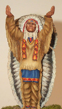 Kit# 9906 - American Indian Chief (100mm)