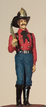 Kit# 9984 - Fireman - On Parade, 1880